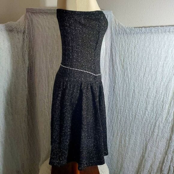 Free People Strapless Cabled Wool Dress Size Small - Picture 2 of 6